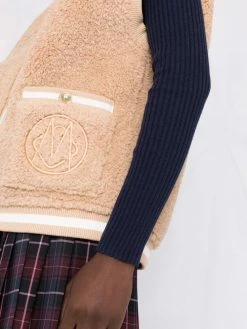 Maje Marshalla faux-shearling vest