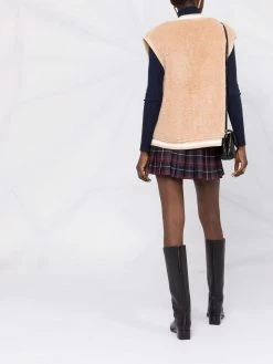 Maje Marshalla faux-shearling vest