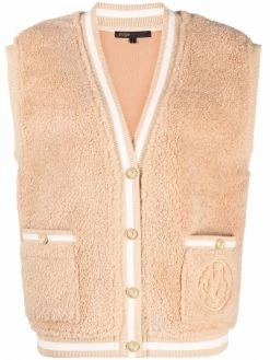 Maje Marshalla faux-shearling vest