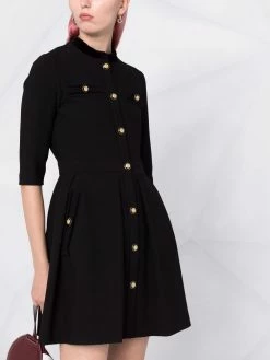 Maje Embossed buttons A line minidress day dresses of women 12 Maje embossed buttons A-line minidress