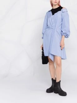 Maje Layered striped shirtdress day dresses of women 9 Maje layered striped shirtdress