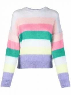Maje striped knit jumper
