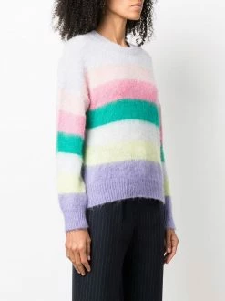 Maje striped knit jumper