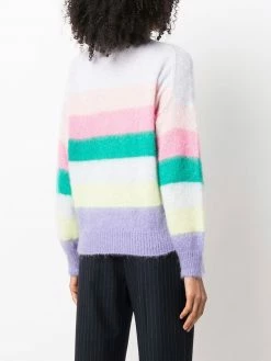Maje striped knit jumper