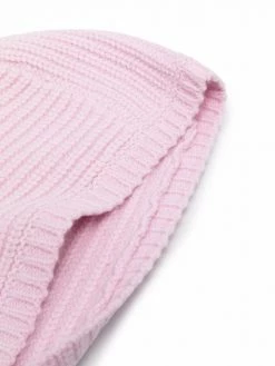 Maje ribbed wool-blend knit balaclava