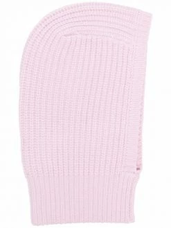 Maje ribbed wool-blend knit balaclava