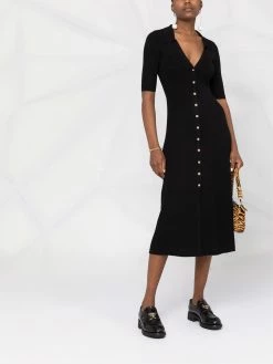 Maje Sally fine knit dress