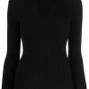 Maje lightweight V-neck knit jumper