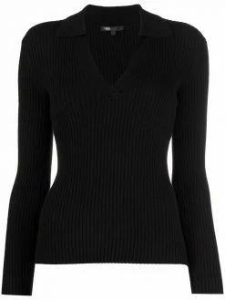 Maje lightweight V-neck knit jumper