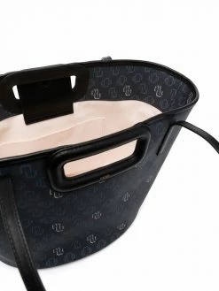 Maje Monogram print tote bag tote bags of women 11 Maje monogram print tote bag