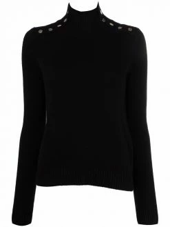 Maje embellished cashmere jumper