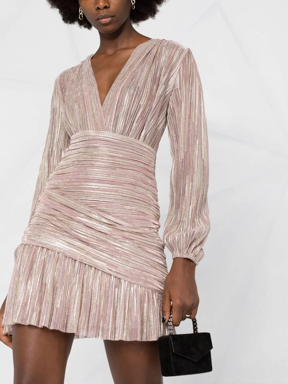 Maje Runny metallic effect dress cocktail & party dresses of women 7 Maje Runny metallic-effect dress