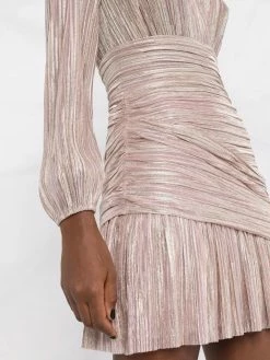Maje Runny metallic effect dress cocktail & party dresses of women 10 Maje Runny metallic-effect dress