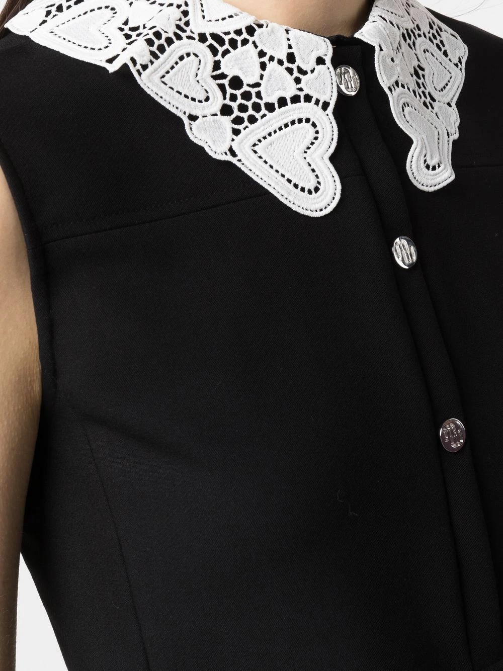 Maje Guipure collar A line dress day dresses of women 7 Maje guipure collar A-line dress