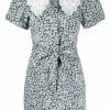 Maje Floral print belted minidress playsuits of women 2 Maje floral-print belted minidress