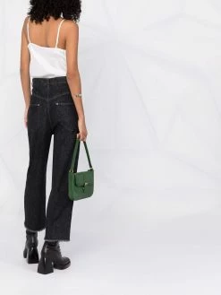 Maje lace-detail sleeveless top