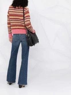 Maje Flared denim jeans flares & bell bottom jeans of women 13 Maje flared denim jeans