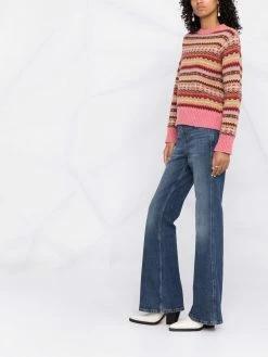 Maje Flared denim jeans flares & bell bottom jeans of women 11 Maje flared denim jeans