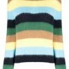 Maje Monsieur stripe-print jumper
