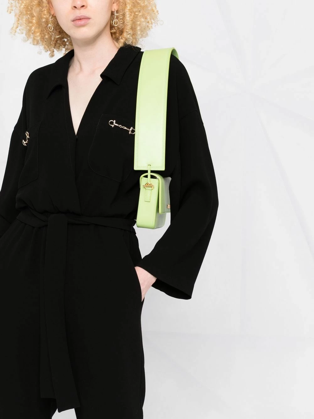 Maje Patyna slim fit jumpsuit full length of women 5 Maje Patyna slim-fit jumpsuit