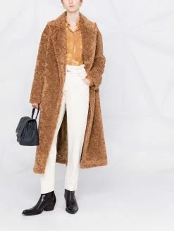 Maje wide-leg elasticated-waist jeans