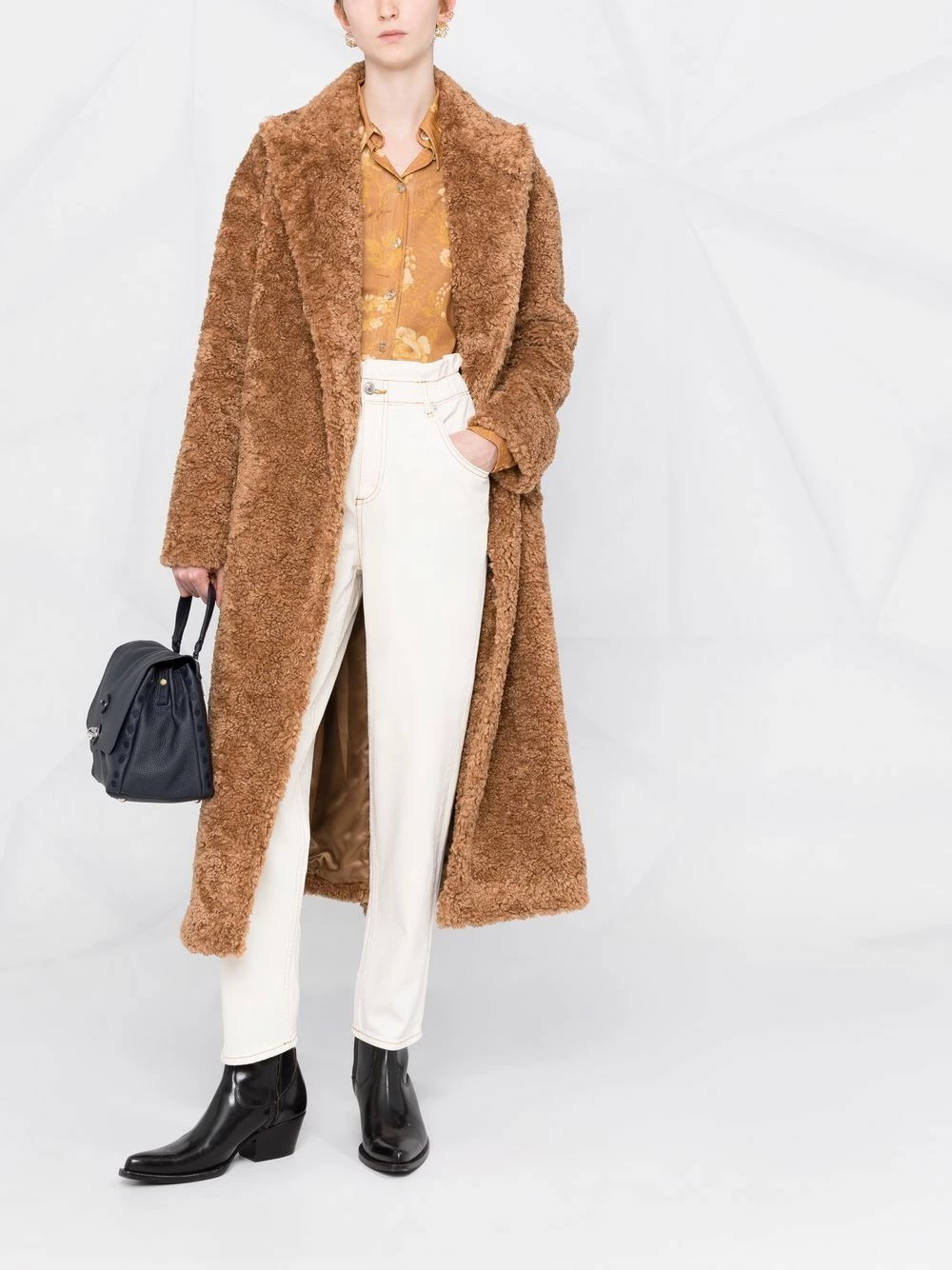 Maje Wide leg elasticated waist jeans wide-leg jeans of women 4 Maje wide-leg elasticated-waist jeans