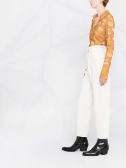 Maje Wide leg elasticated waist jeans wide-leg jeans of women 11 Maje wide-leg elasticated-waist jeans