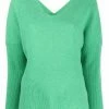 Maje V-neck cashmere jumper