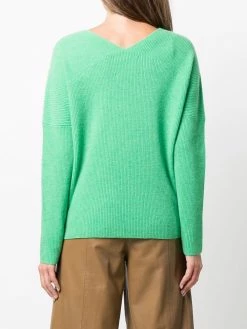 Maje V-neck cashmere jumper