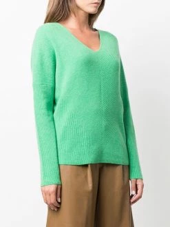 Maje V-neck cashmere jumper