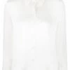 Maje silk button-up shirt