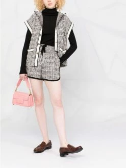 Maje crew-neck fine-knit jumper