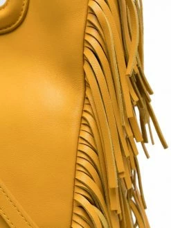 Maje fringe-embellished tote