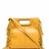 Maje fringe-embellished tote