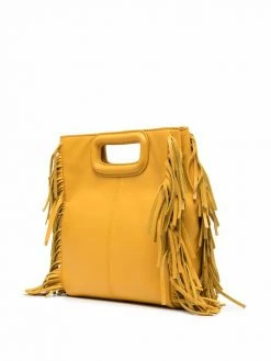 Maje fringe-embellished tote