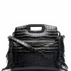 Maje M Walk crocodile embossed bag tote bags of women 2 Maje M Walk crocodile-embossed bag