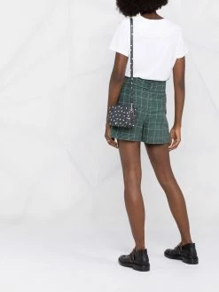 Maje embroidered collar T-shirt