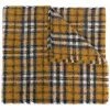 Maje plaid woolen scarf
