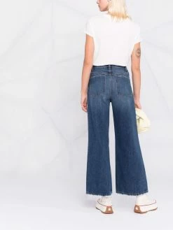 Maje flared leg jeans