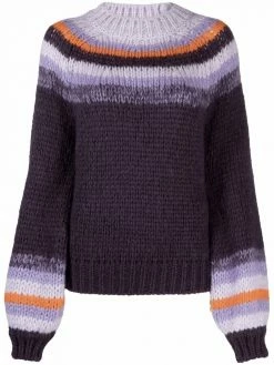 Maje Meilleur stripe-pattern jumper