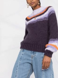 Maje Meilleur stripe-pattern jumper