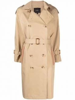 Maje double-breasted trench coat