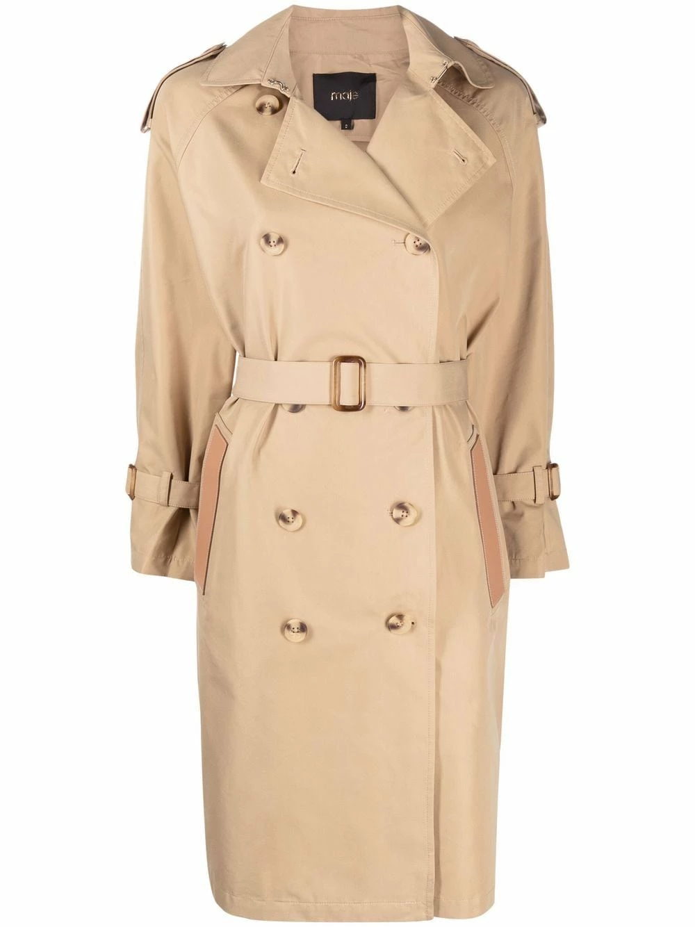 Maje Double breasted trench coat double breasted & peacoats of women 3 Maje double-breasted trench coat