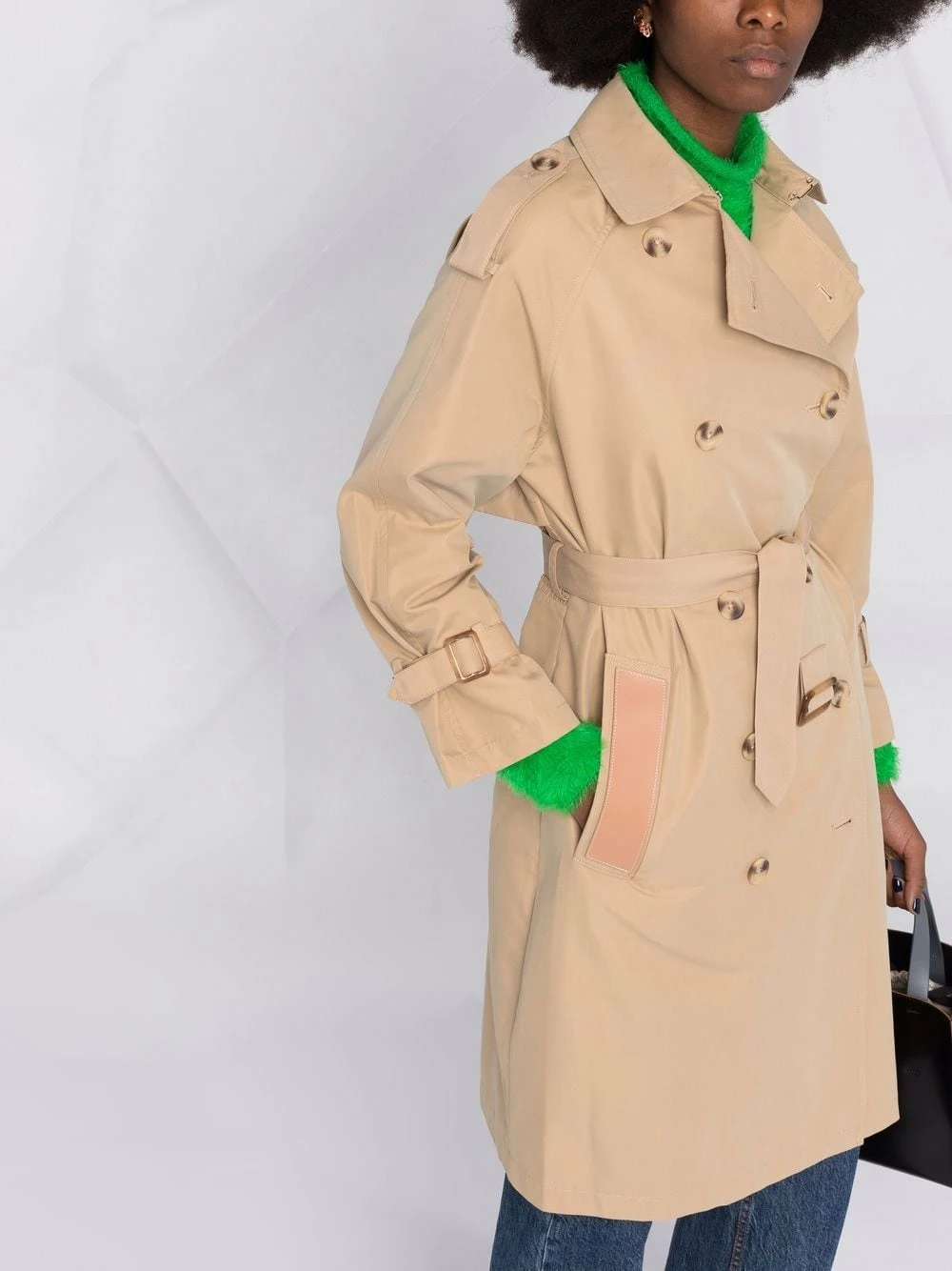 Maje Double breasted trench coat double breasted & peacoats of women 5 Maje double-breasted trench coat