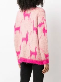 Maje Alpaca pattern knitted cardigan cardigans of women 10 Maje alpaca-pattern knitted cardigan