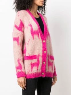 Maje Alpaca pattern knitted cardigan cardigans of women 9 Maje alpaca-pattern knitted cardigan