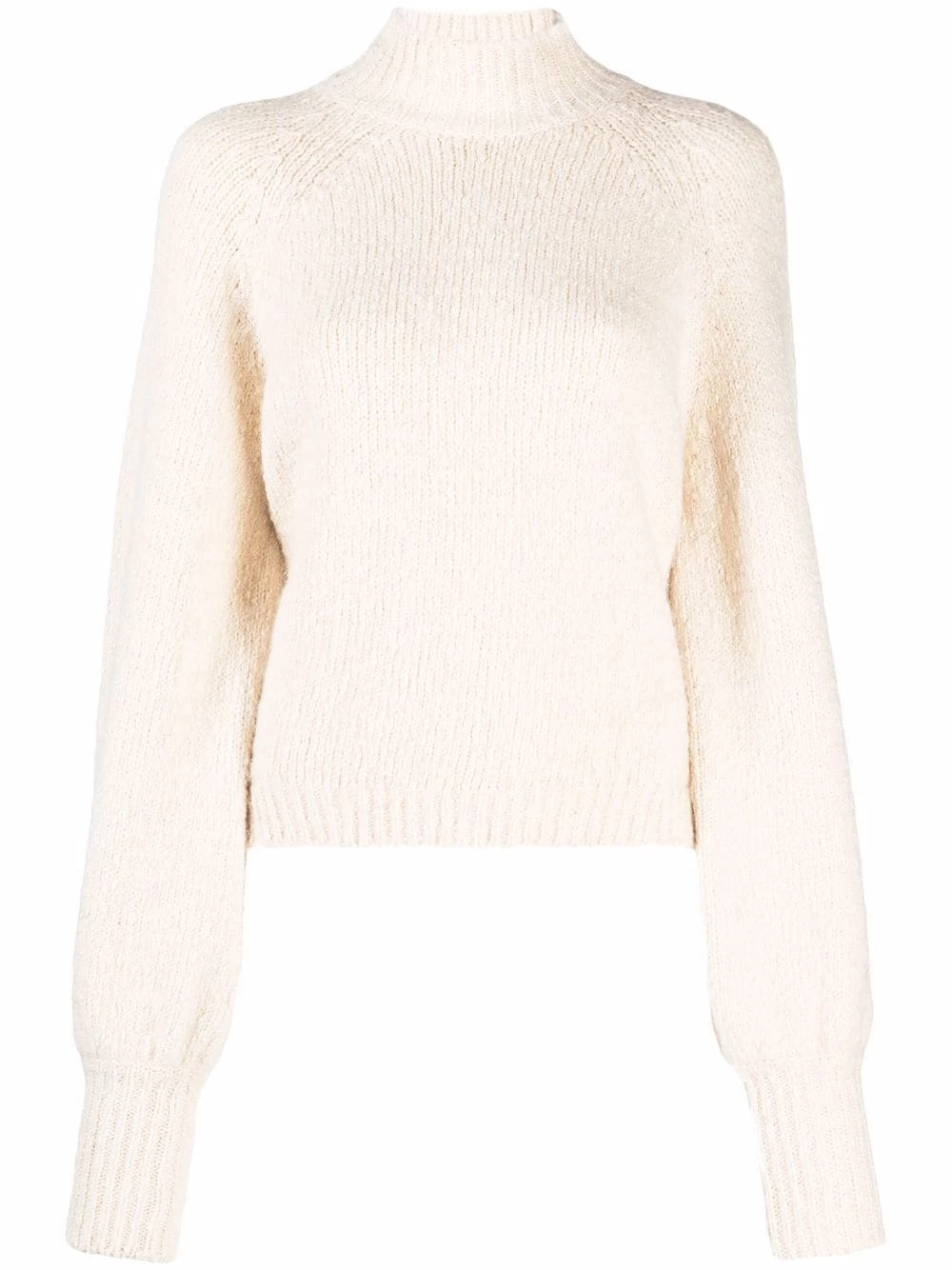 Maje Purl knit mock neck jumper knitted sweaters of women 3 Maje purl-knit mock-neck jumper