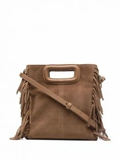 Maje M suede tote bag