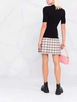 Maje Romana short-sleeved knitted top