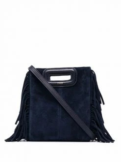 Maje Sue fringed chain-strap bag